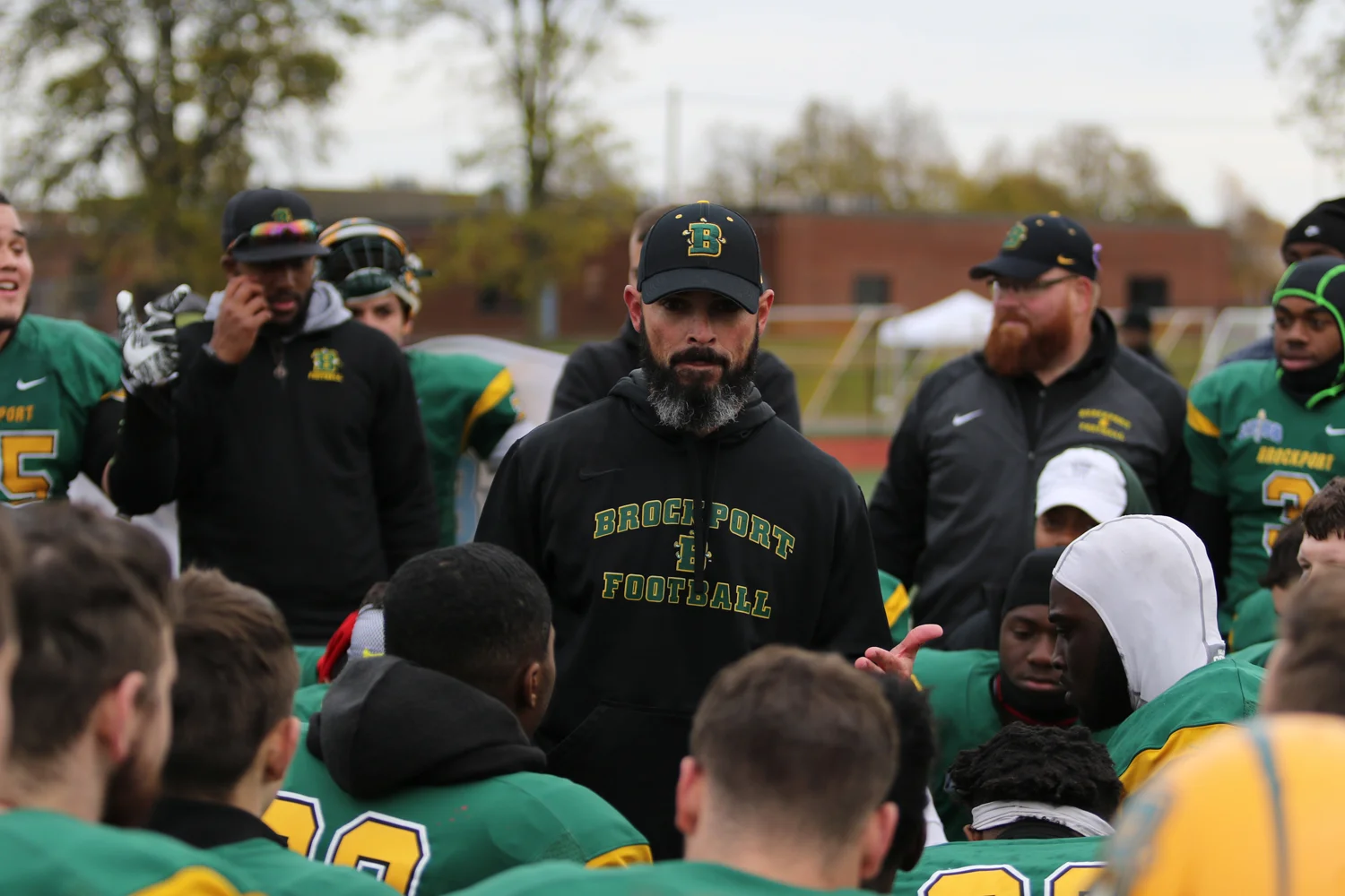 Post Game Talk with Coach Mangone