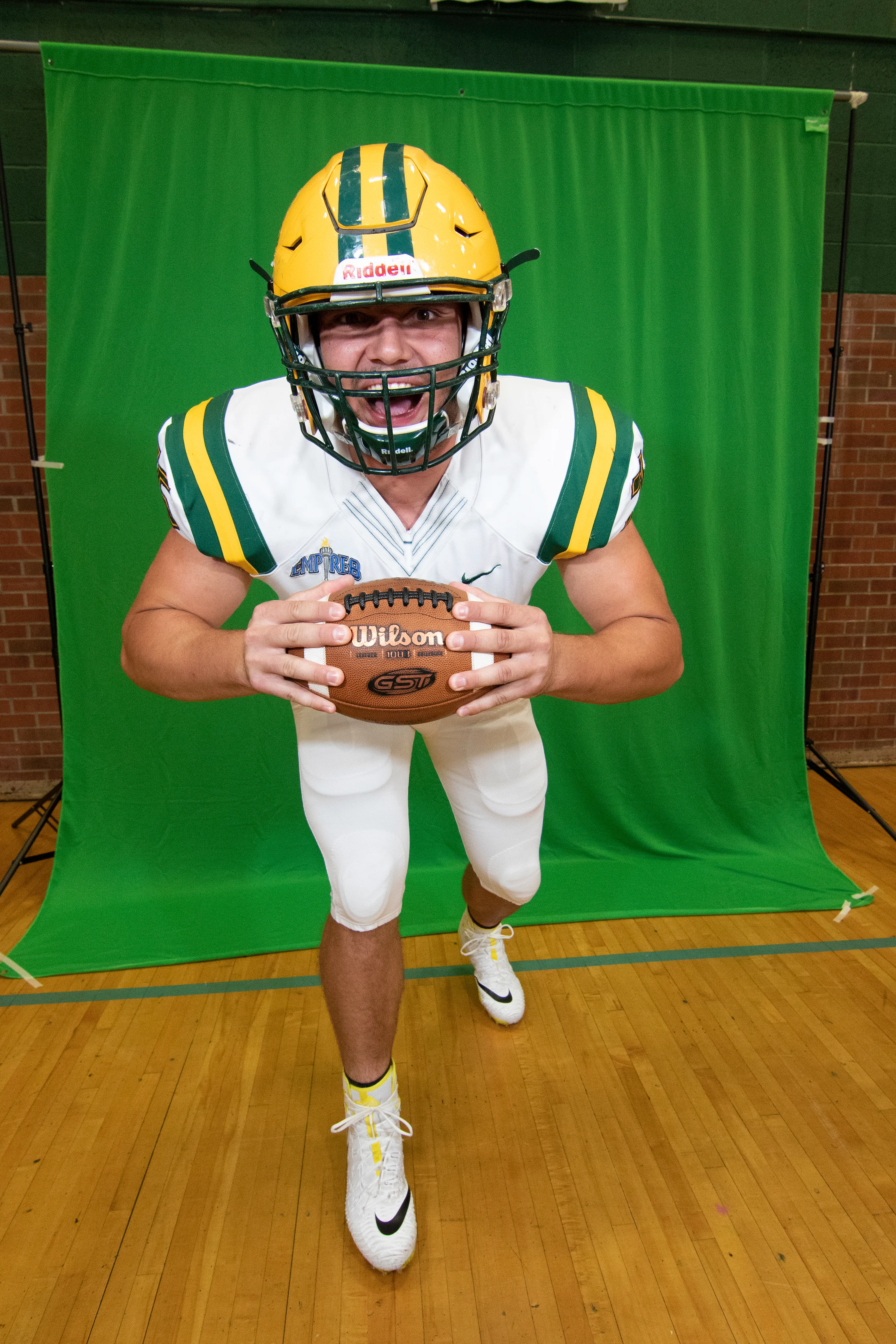 DLineman fired up on Brockport Football Media Day