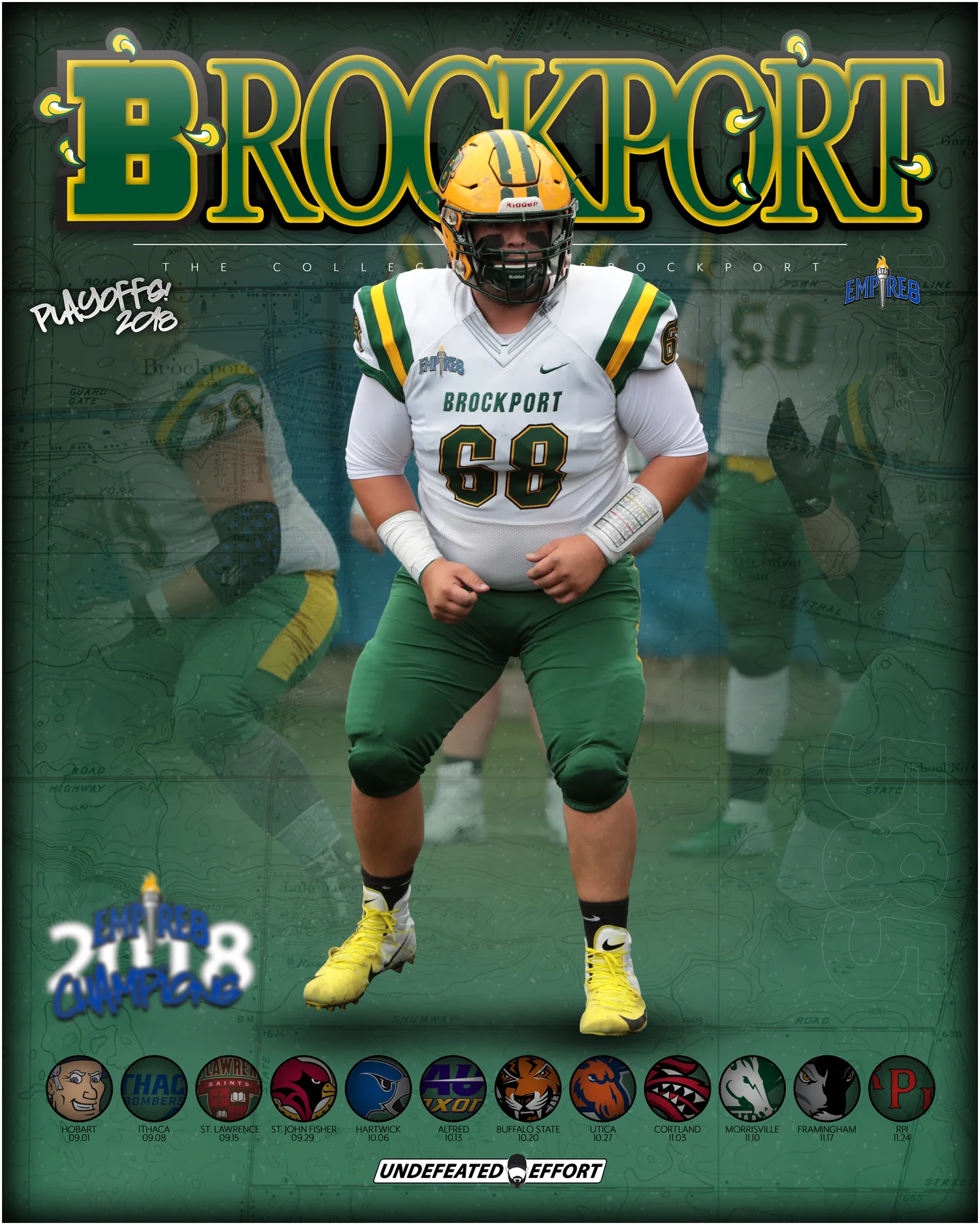 Brockport Football Player Mike Ambrosio