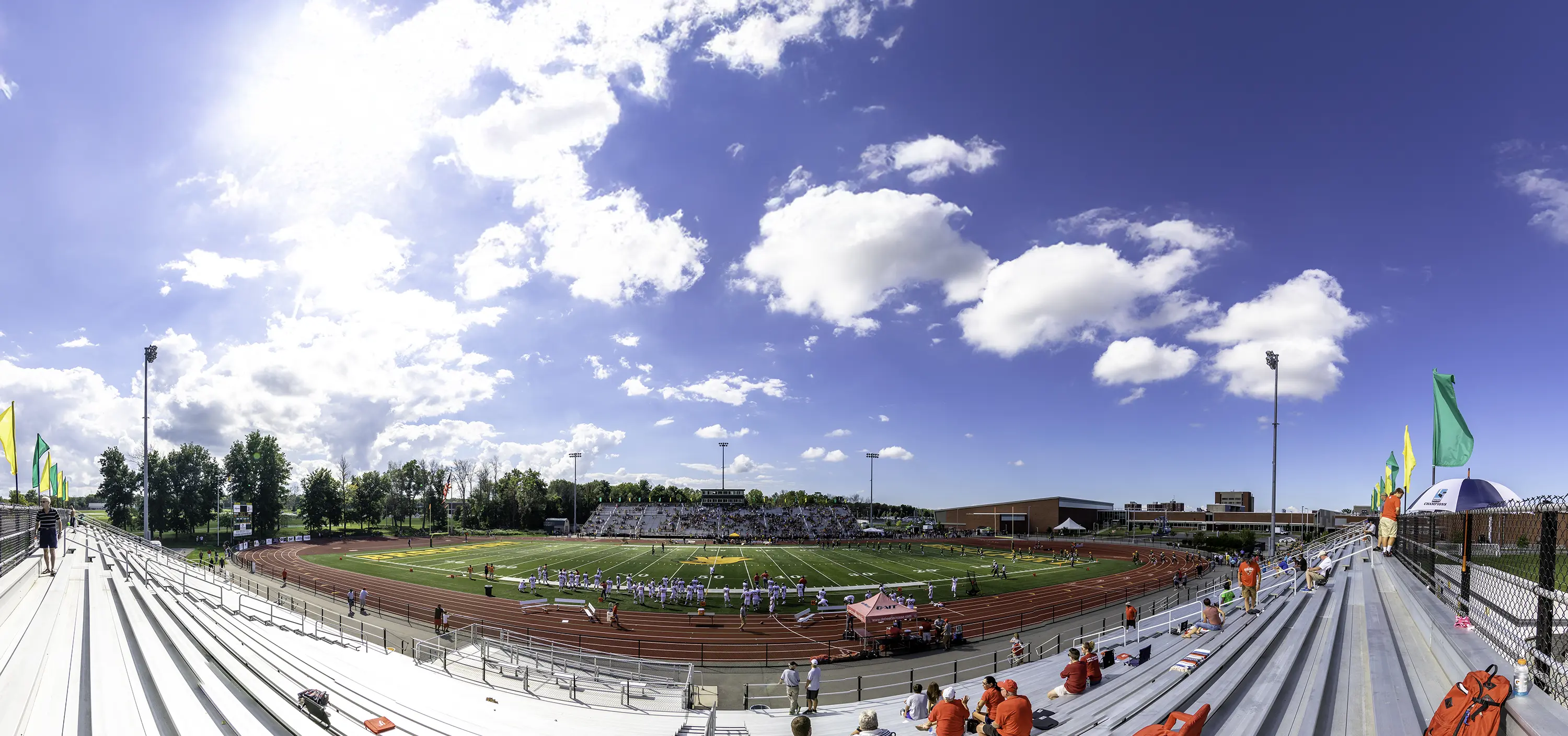 Brockport Halftime against St. Lawrence 2018