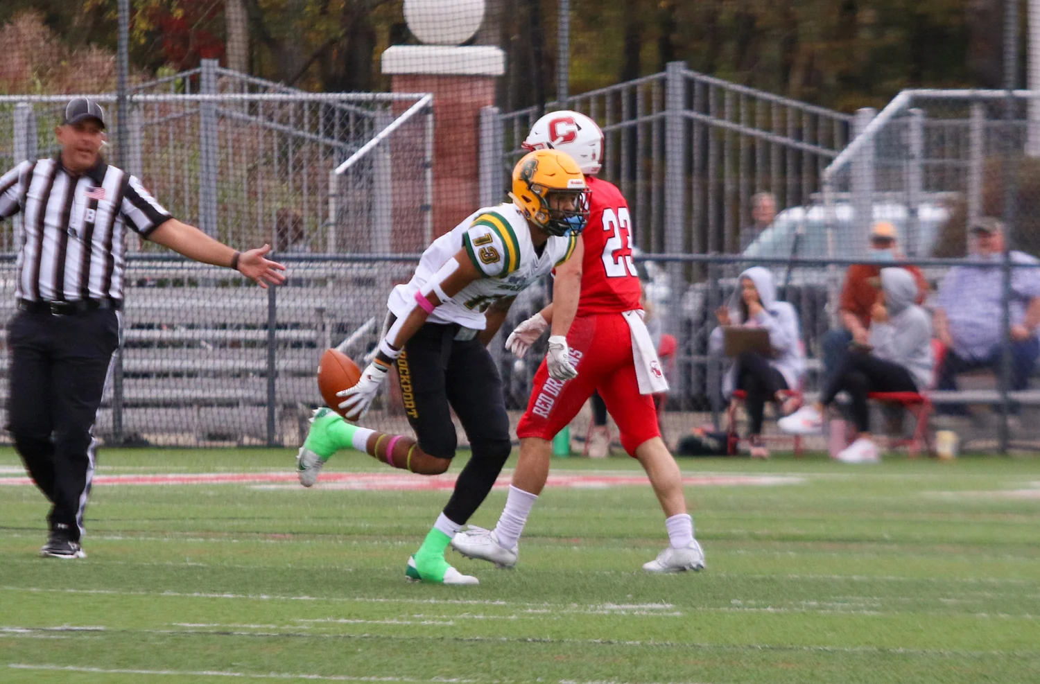 Brockport making the turnover