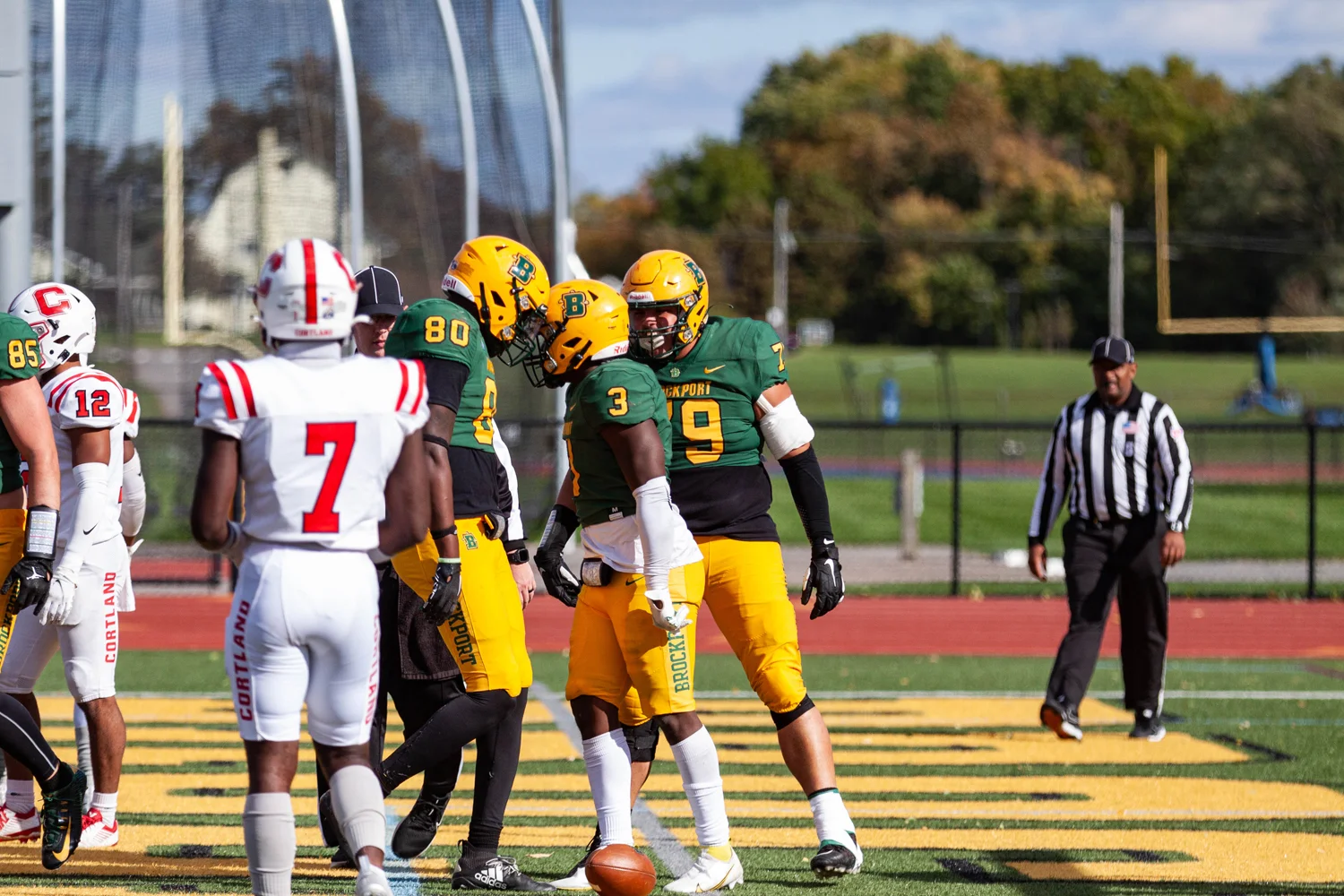 TD celebration for Brockport!
