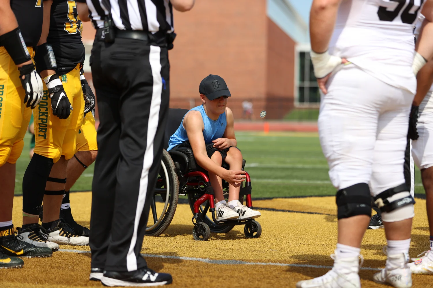 Jay with the coin toss