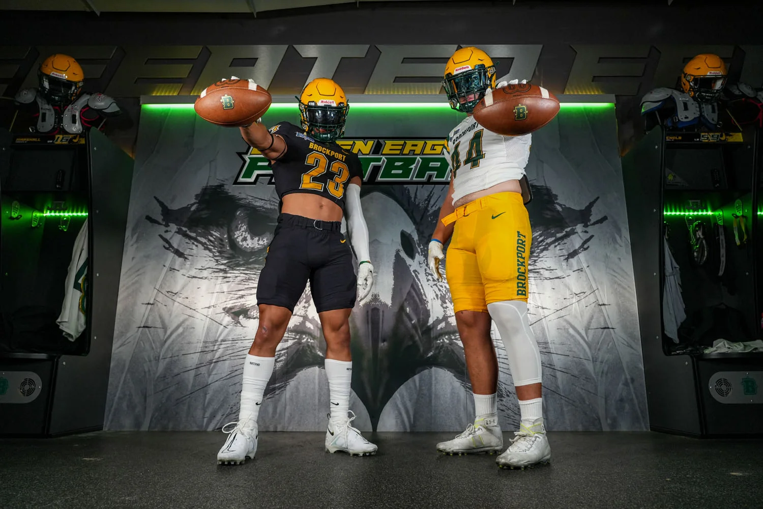 Backfield crew on media day