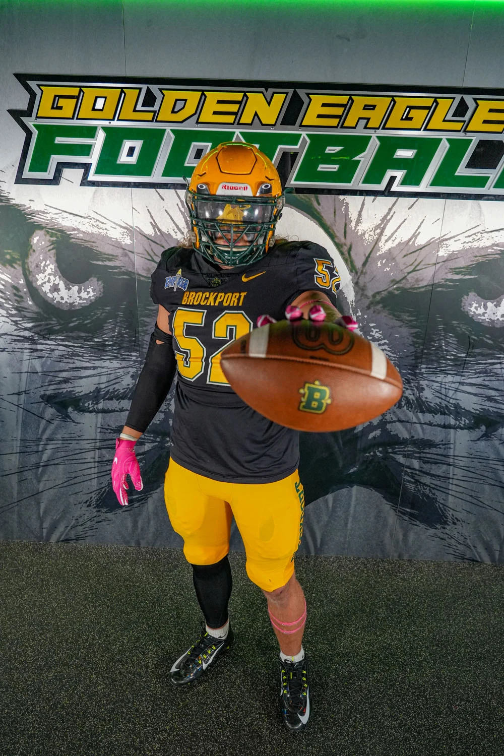 LB for Brockport Football