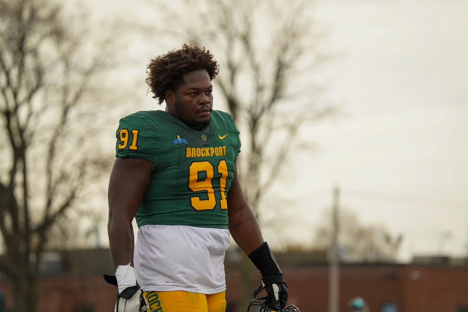 Brockport Senior ready for the game to get going