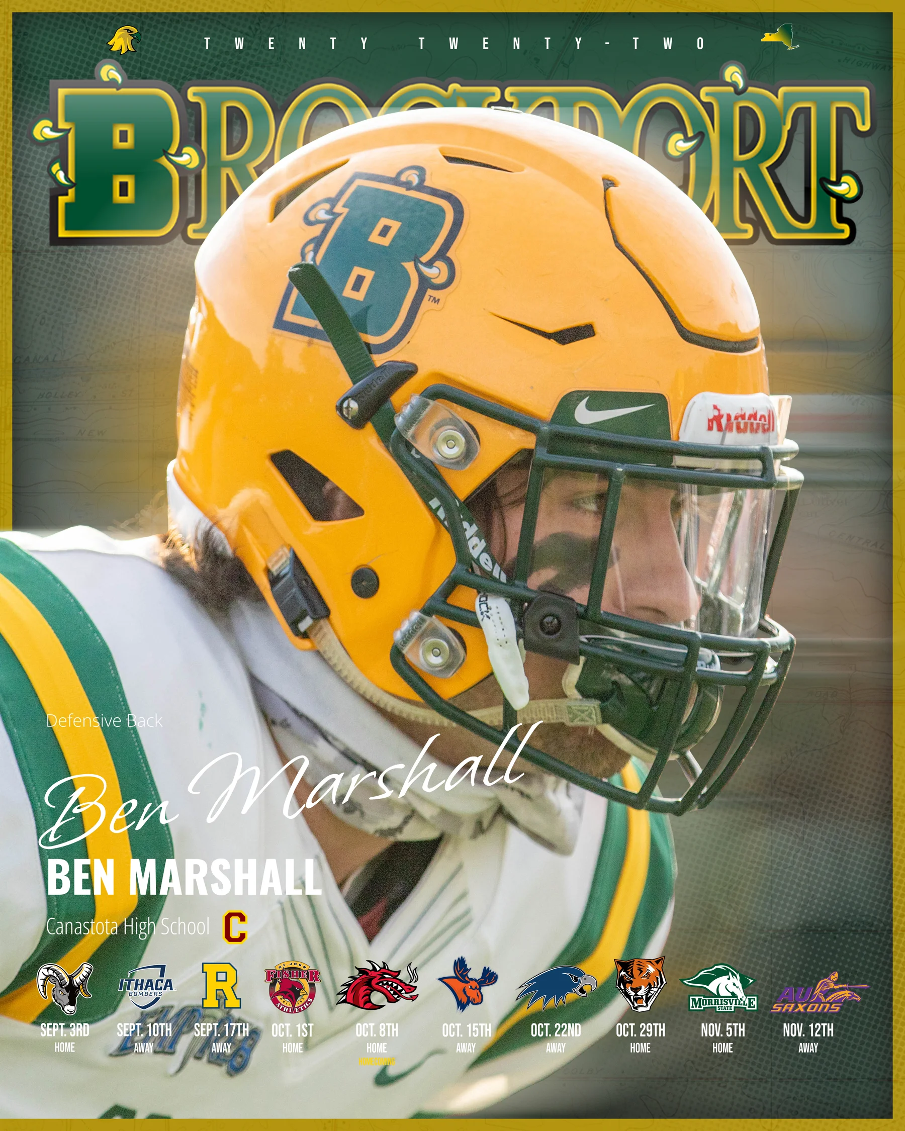 Ben Marshall Senior Poster