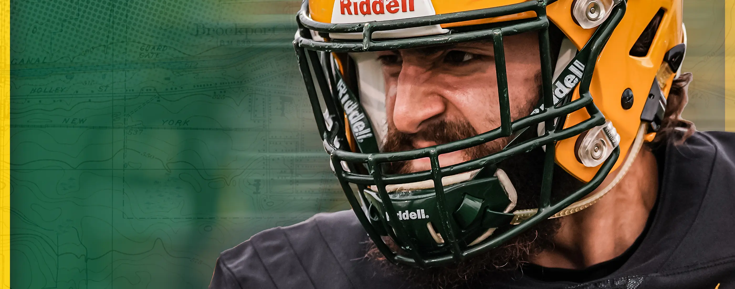 Nic on his senior poster