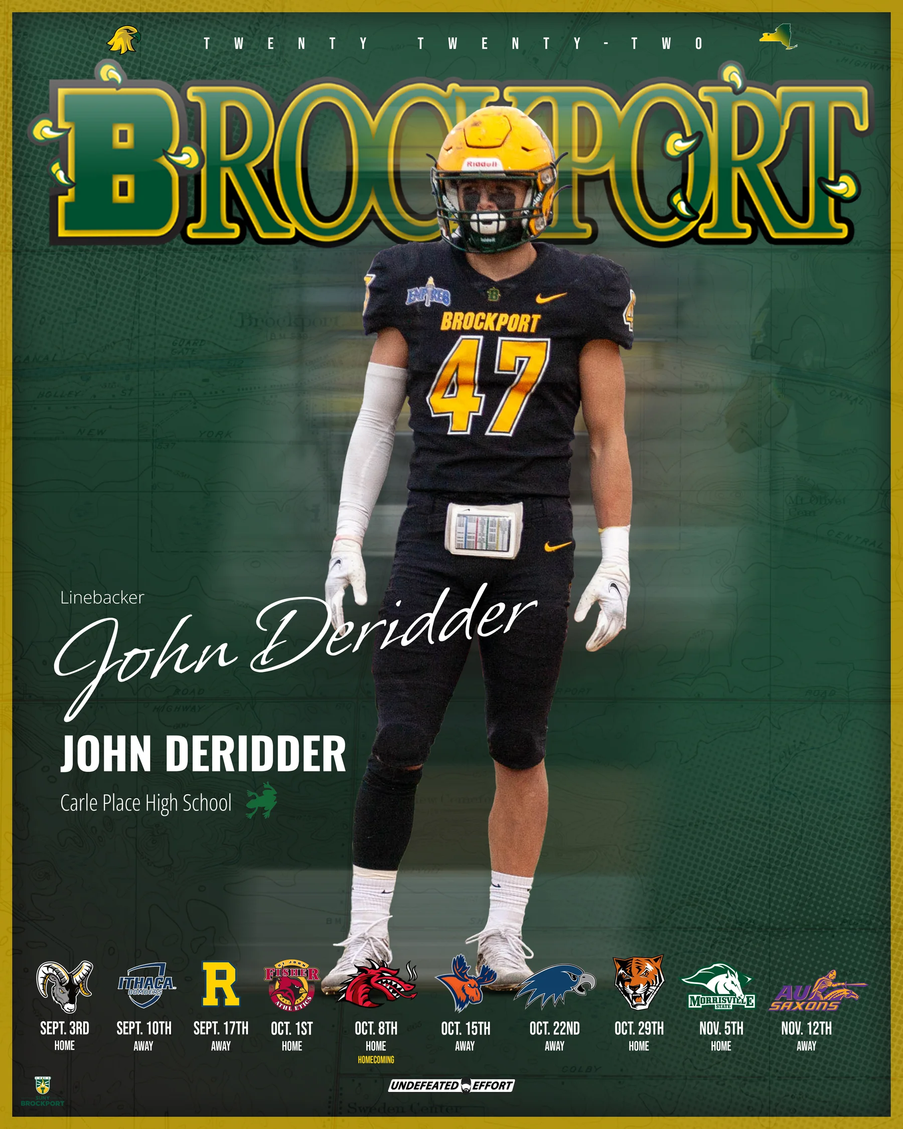 John Deridder - Senior Poster
