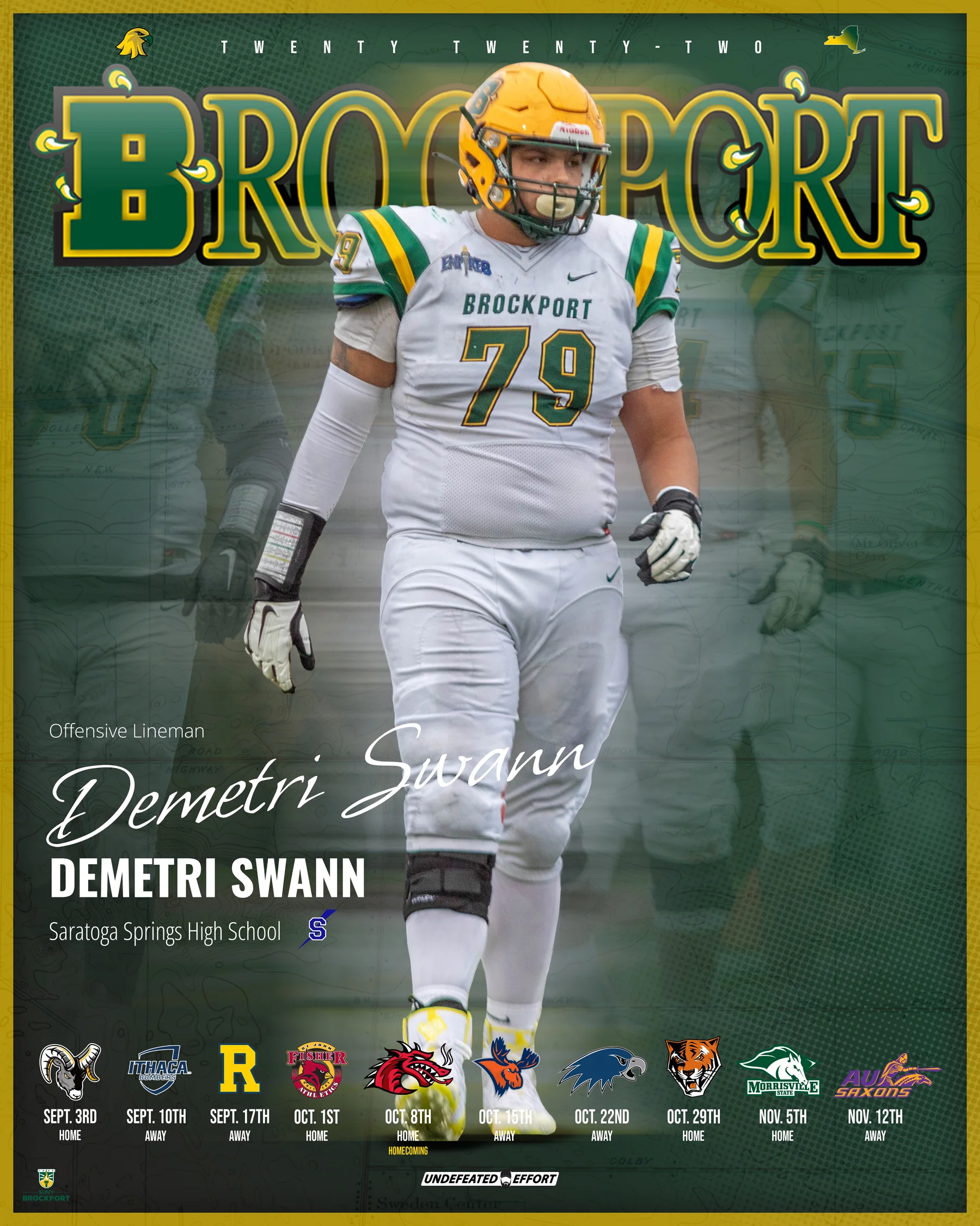 Demetri Swann - Senior Poster