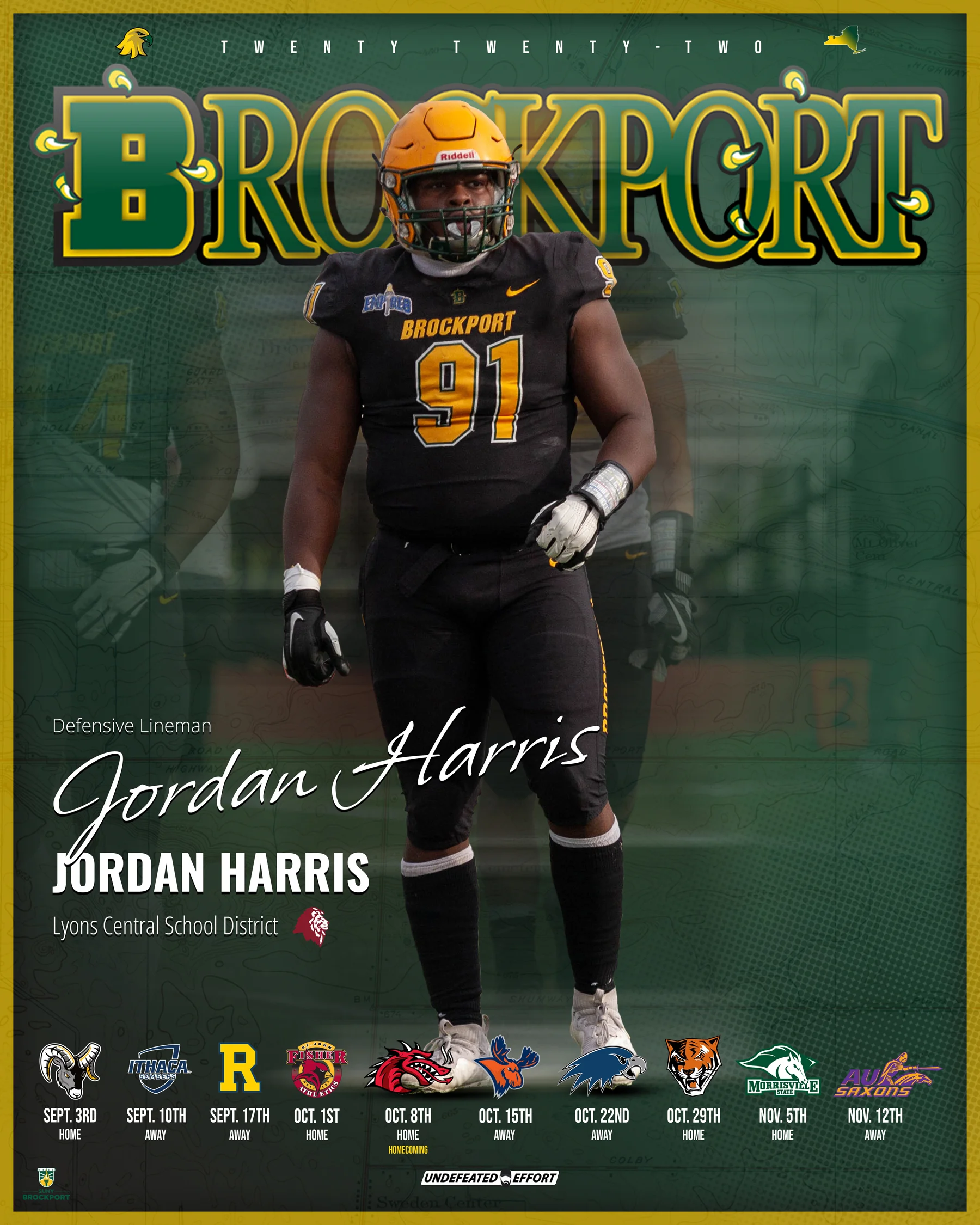 Jordan Harris - Senior Poster