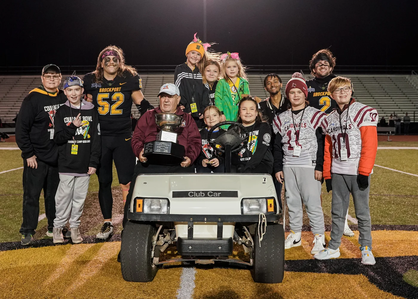 Courage Bowl Heros of the Game