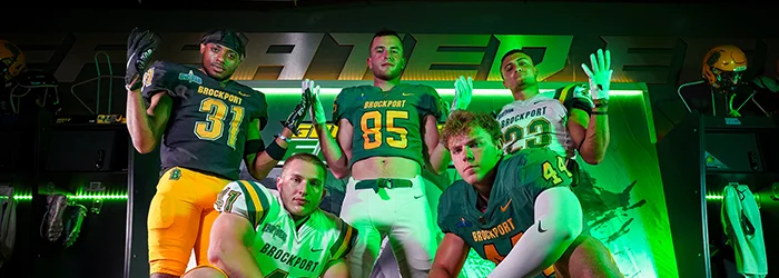 Brockport Offense on Media Day