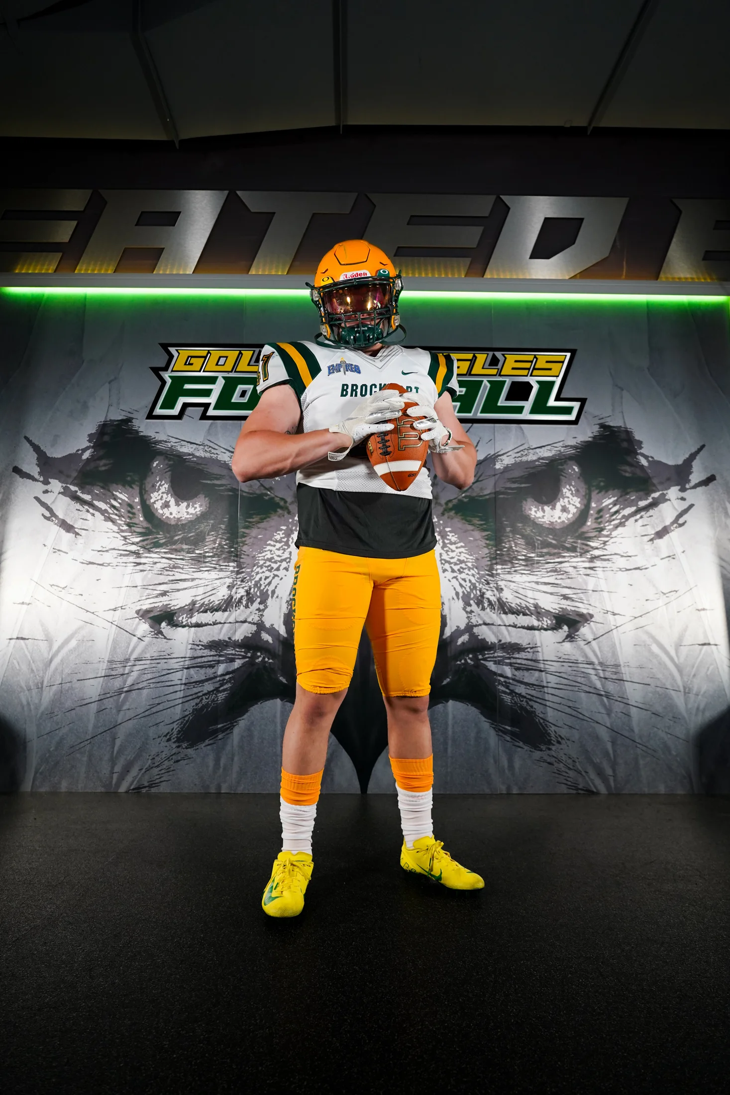 Posing on Media Day for Brockport