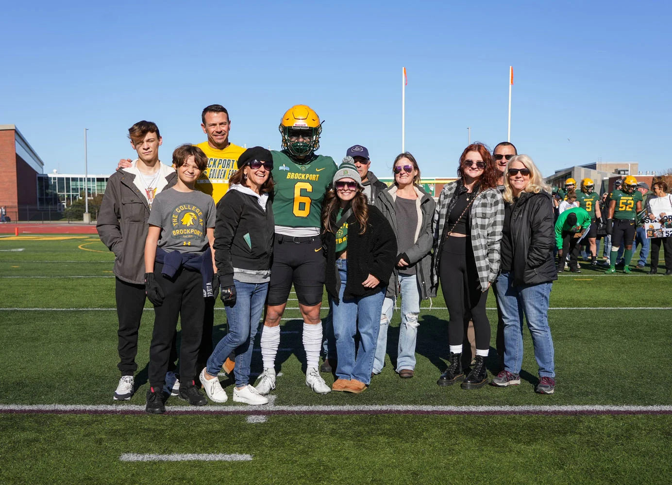 Brockport Football Senior and Family - Ben Robinson