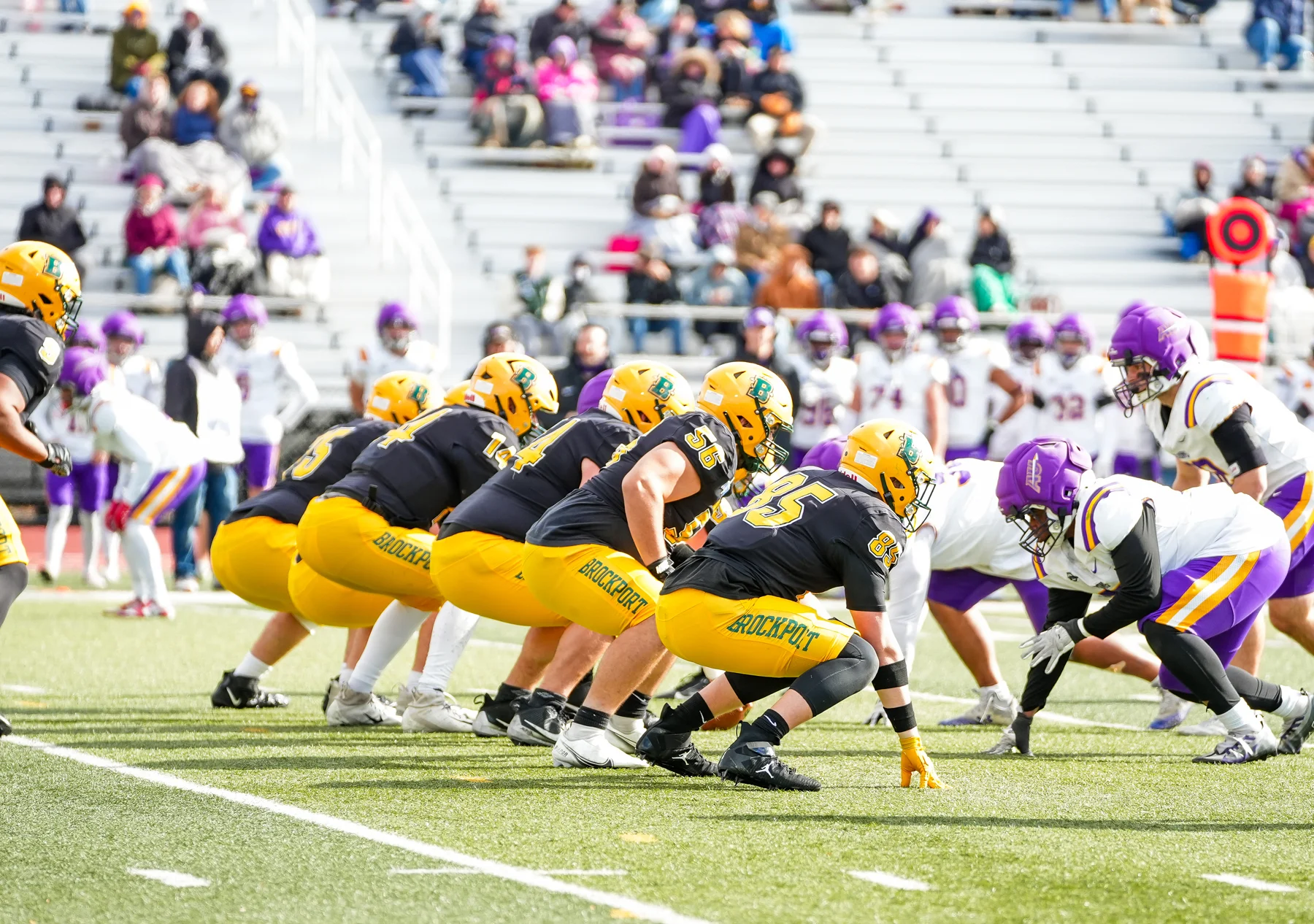 OLine ready for the snap