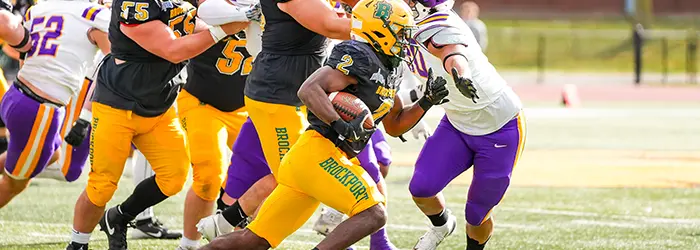 Brockport RB Hitting the Corner