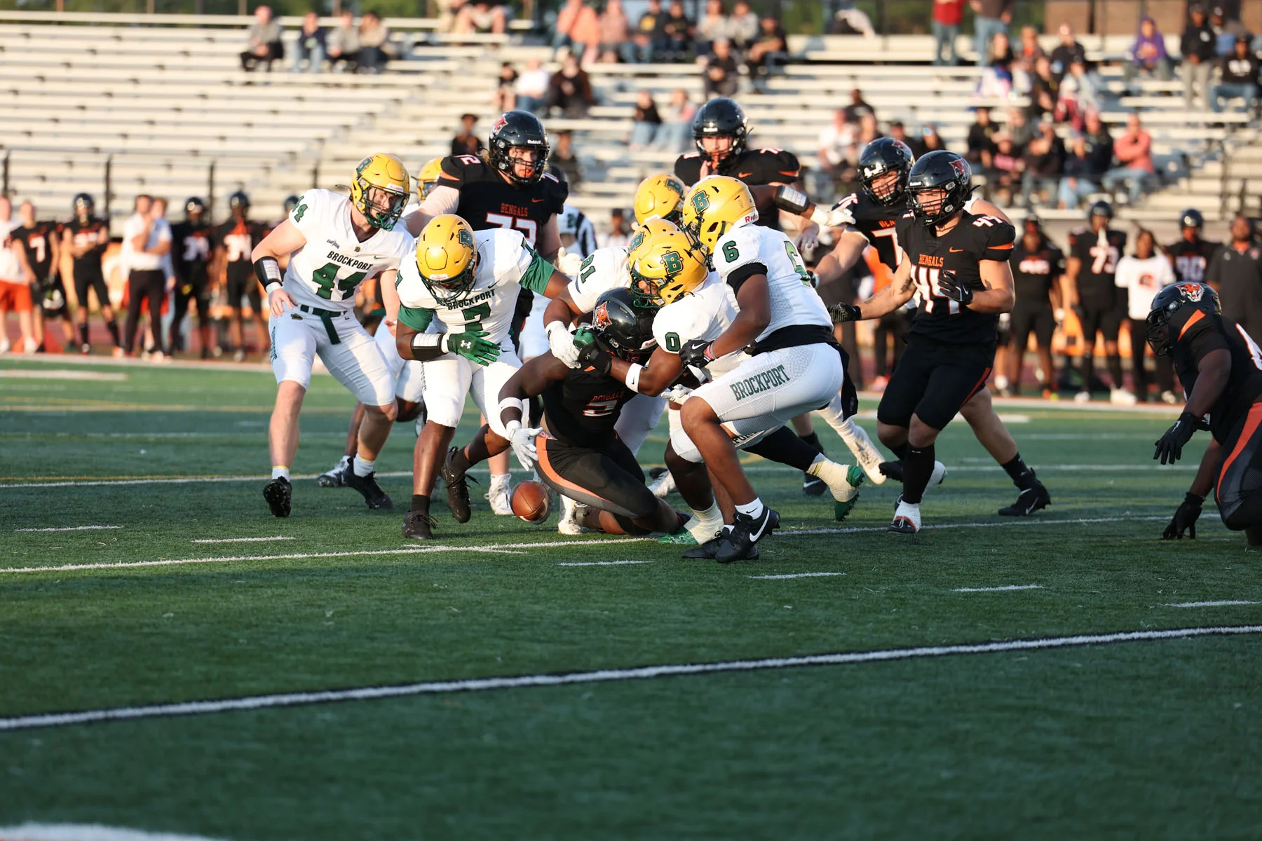 LB causing the fumble