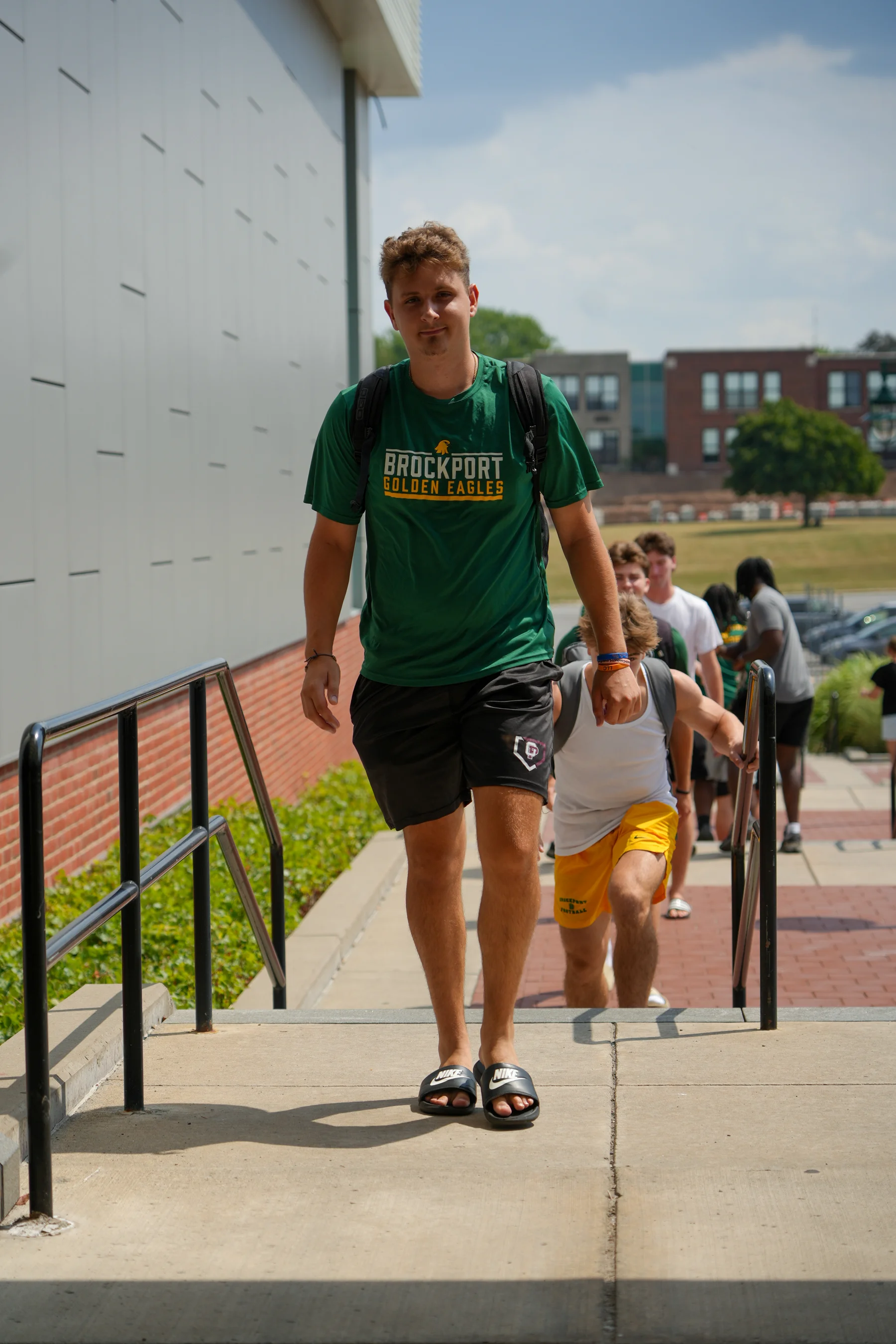 Brockport Players headed up to Check In