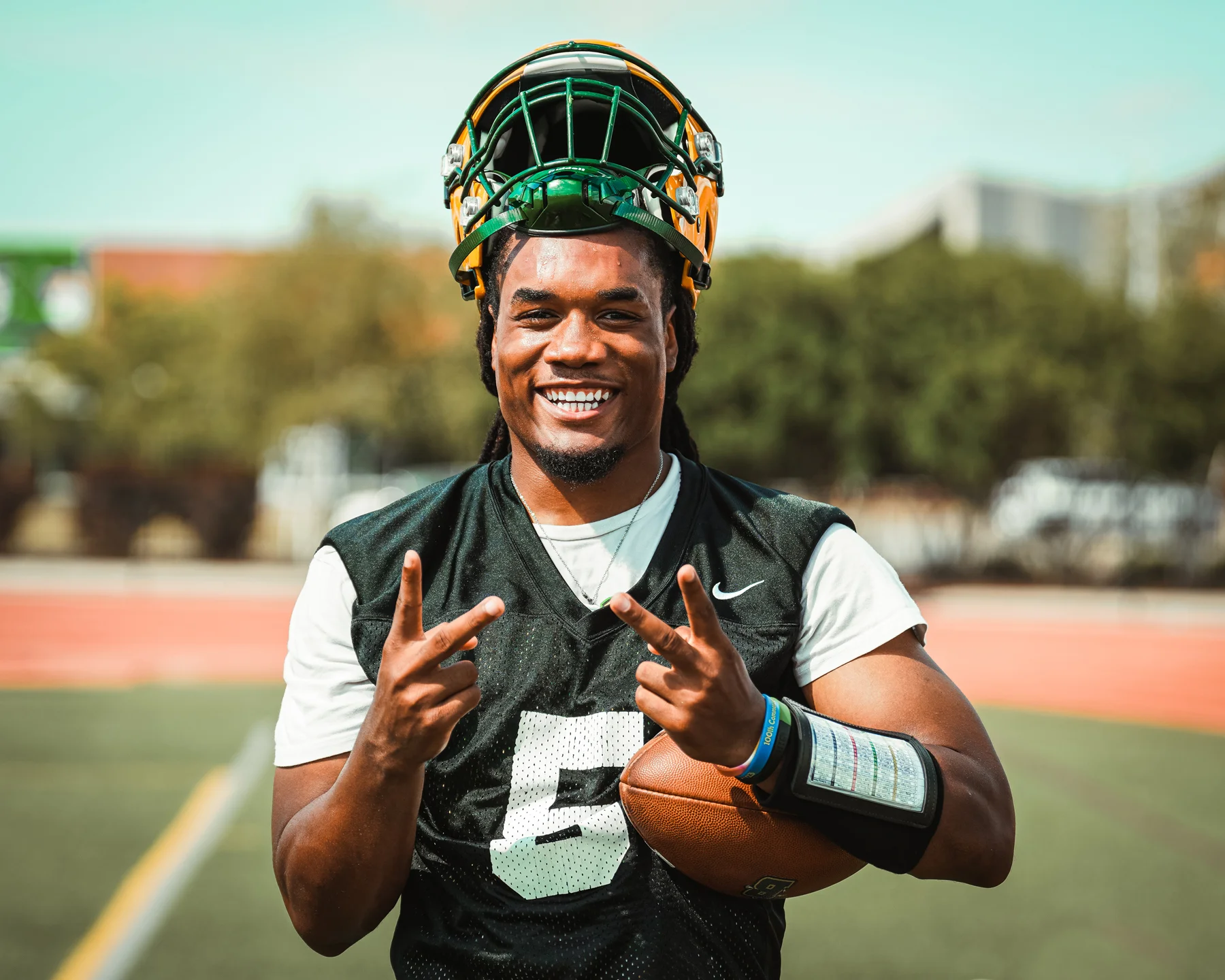 Big Smile at Practice