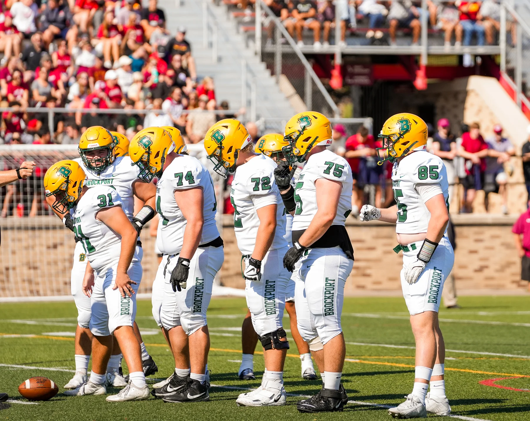 OLine ready for the play
