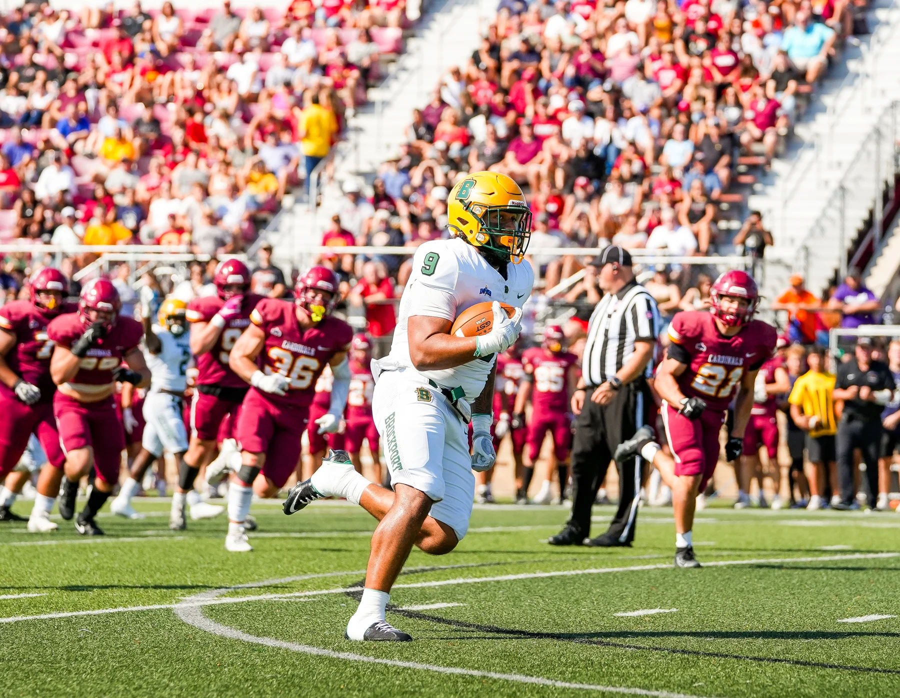 Running into the endzone