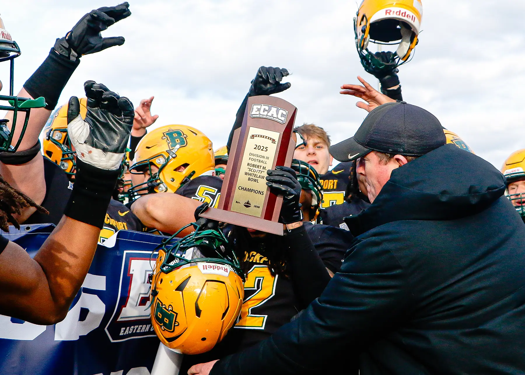 Brockport getting the hardware with the Win