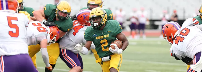 Brockport Running Game hitting the corner