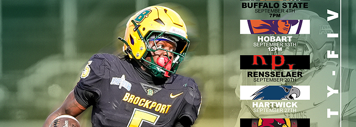 Brockport WR Daniel Manneh