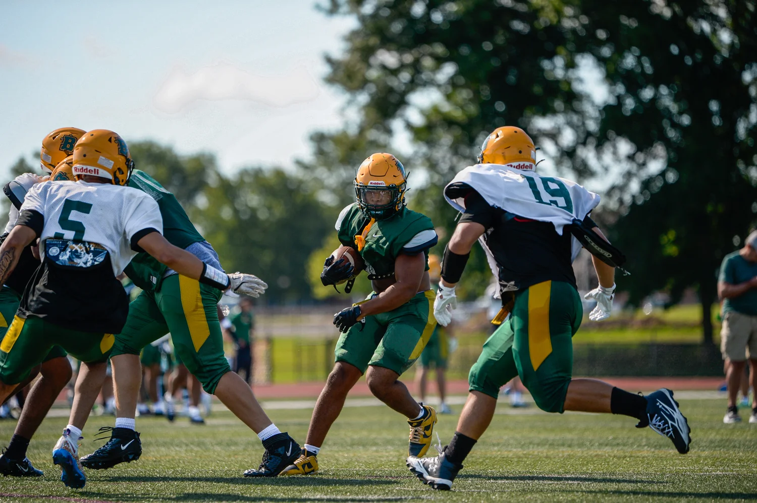 Brockport RB looking for space to run