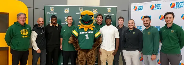 Brockport Football at the Luncheon