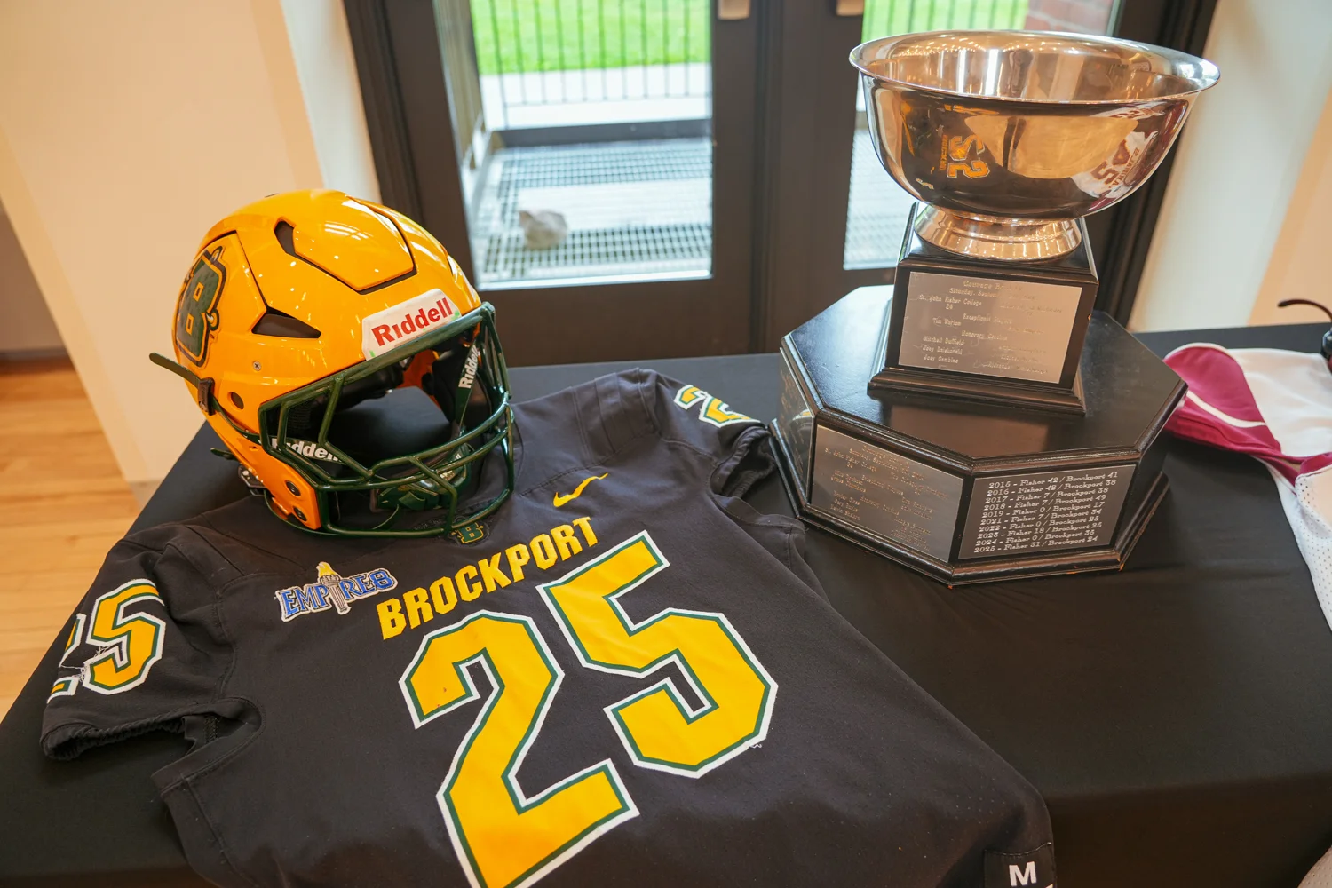 SUNY Brockpot Jersey and the Teddi Trophy