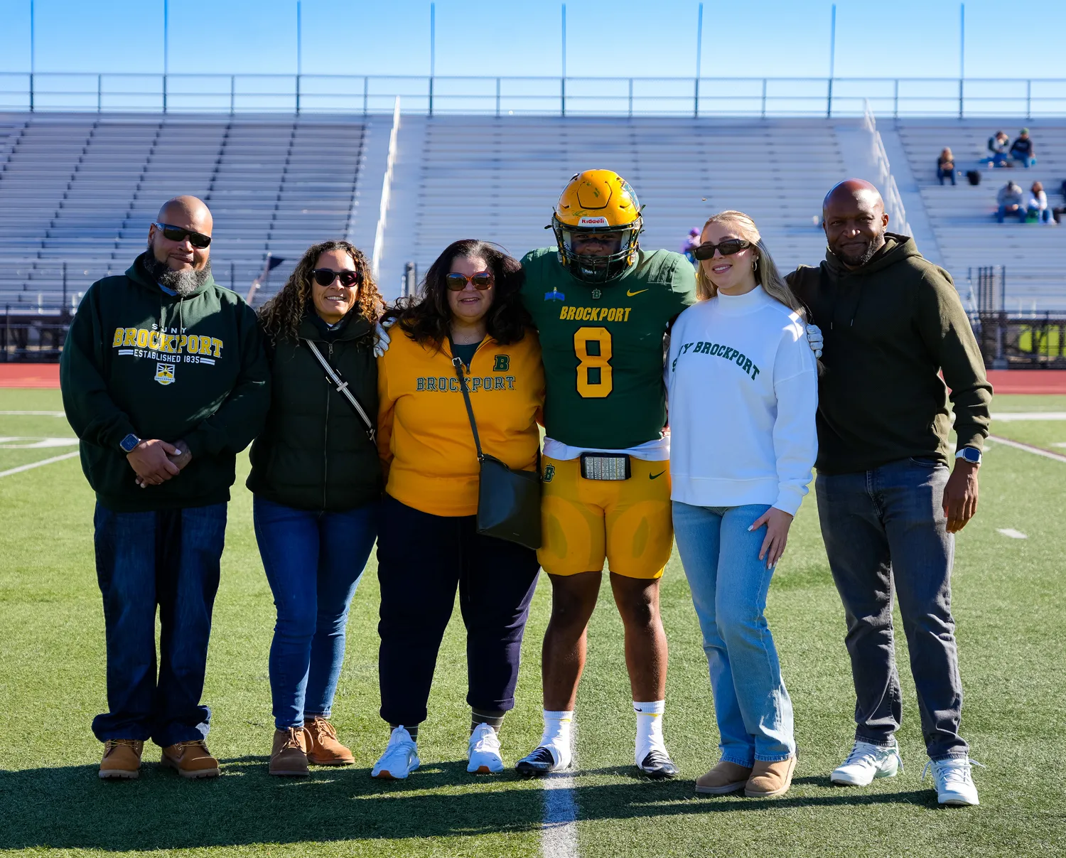 John Matthew and Family on Senior Day 2026
