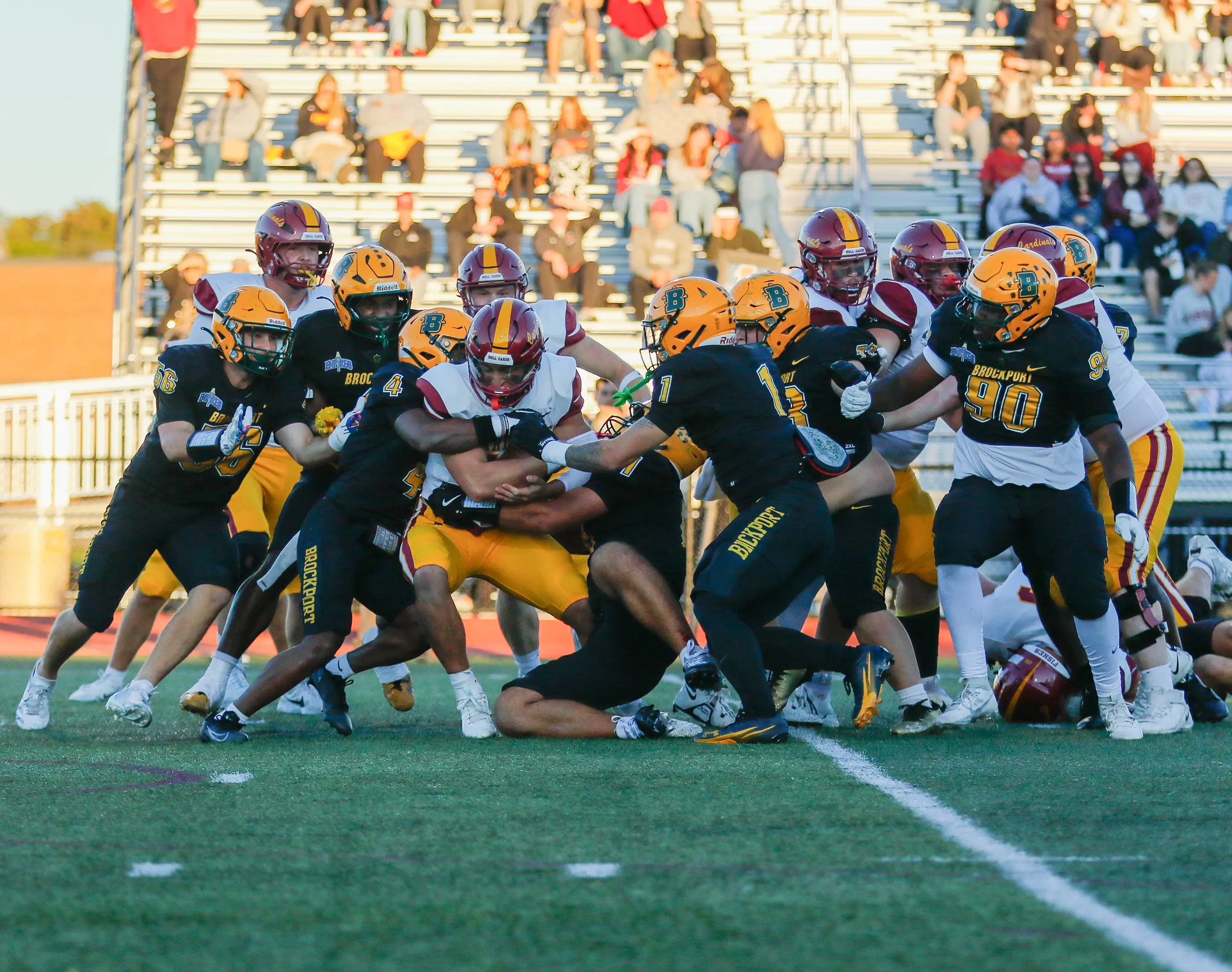 Brockport Golden Eagles Football Gang tackle