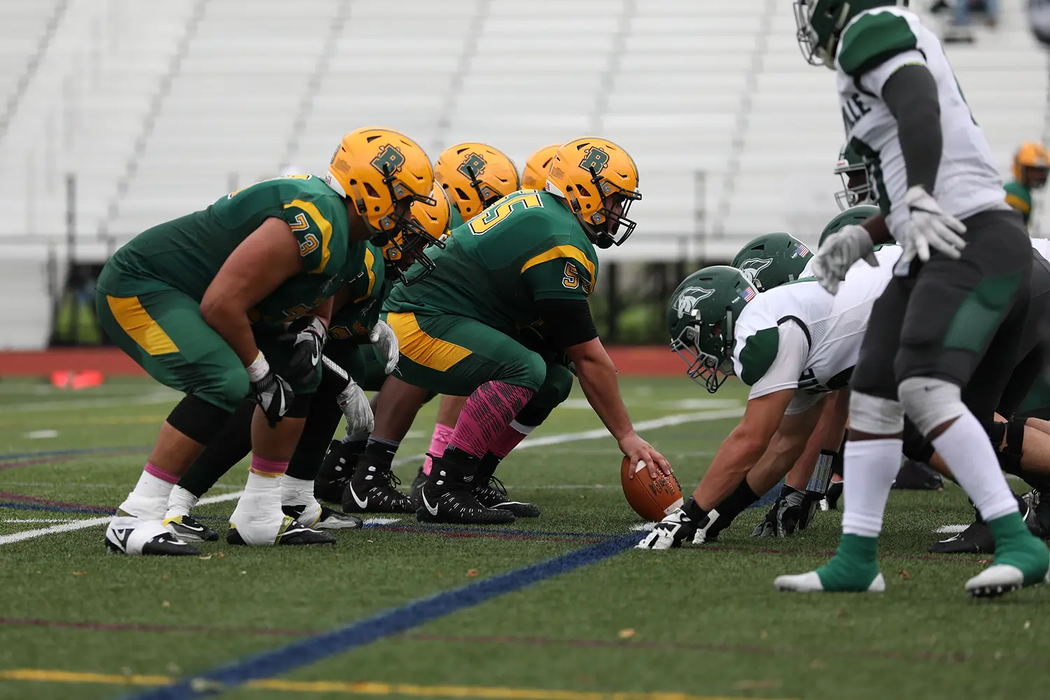 2017 Brockport Golden Eagles Offensive Line