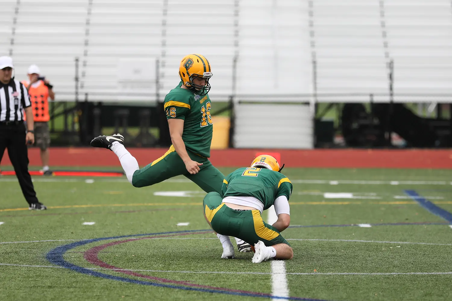 2017 Brockport Golden Eagles Kicker Brett Renzi