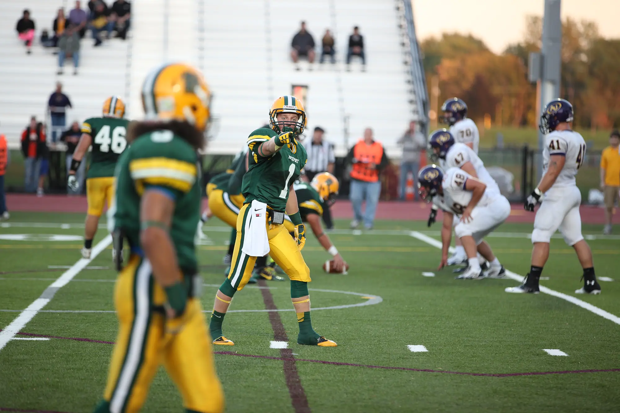 WR Jake Spalik caught 220 passes while at Brockport