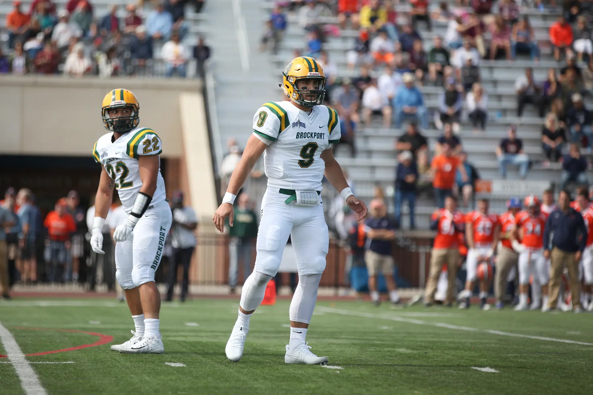 QB Joe Germinerio had 3,485 yards passing that led the passing attack in 2017